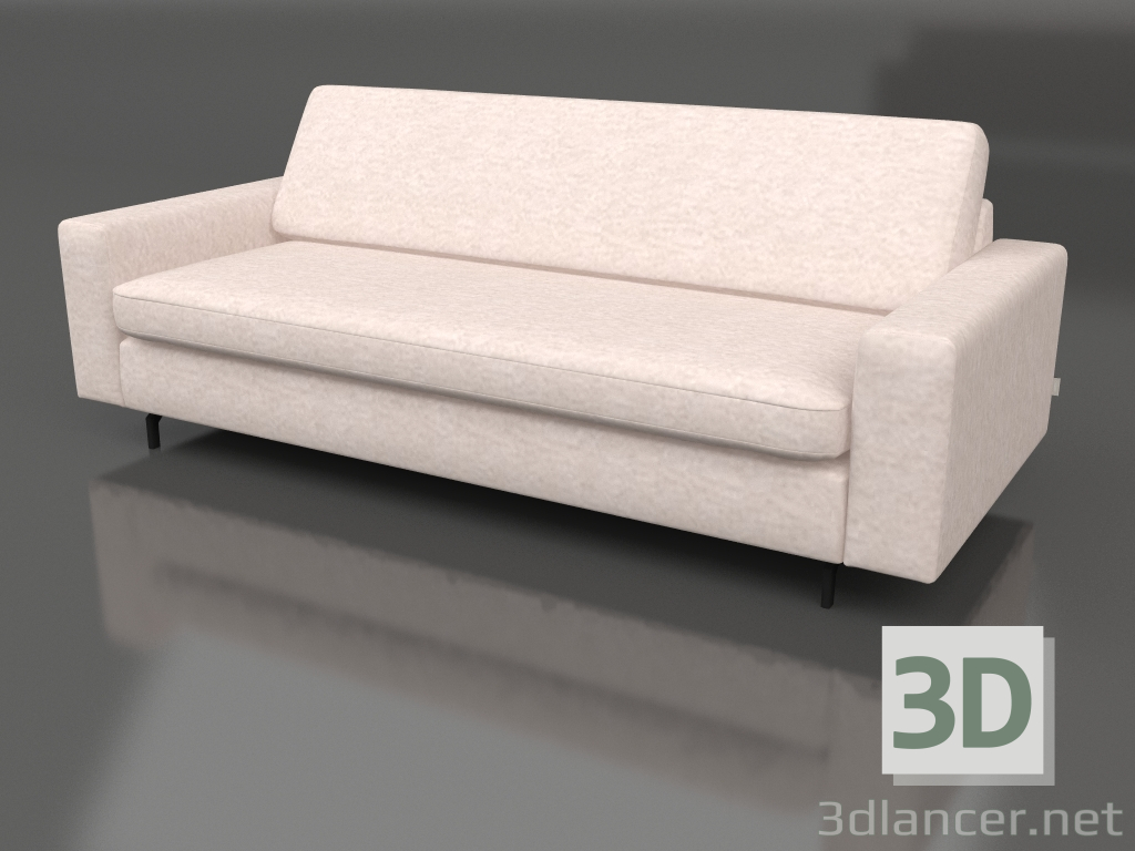 3D Modell Jean 2,5-Sitzer-Sofa (Beige) - Vorschau