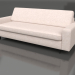 3D Modell Jean 2,5-Sitzer-Sofa (Beige) - Vorschau
