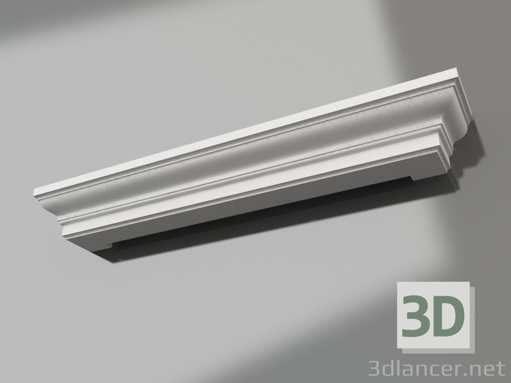 3d model Cornice KPr 100 (140x150) - preview