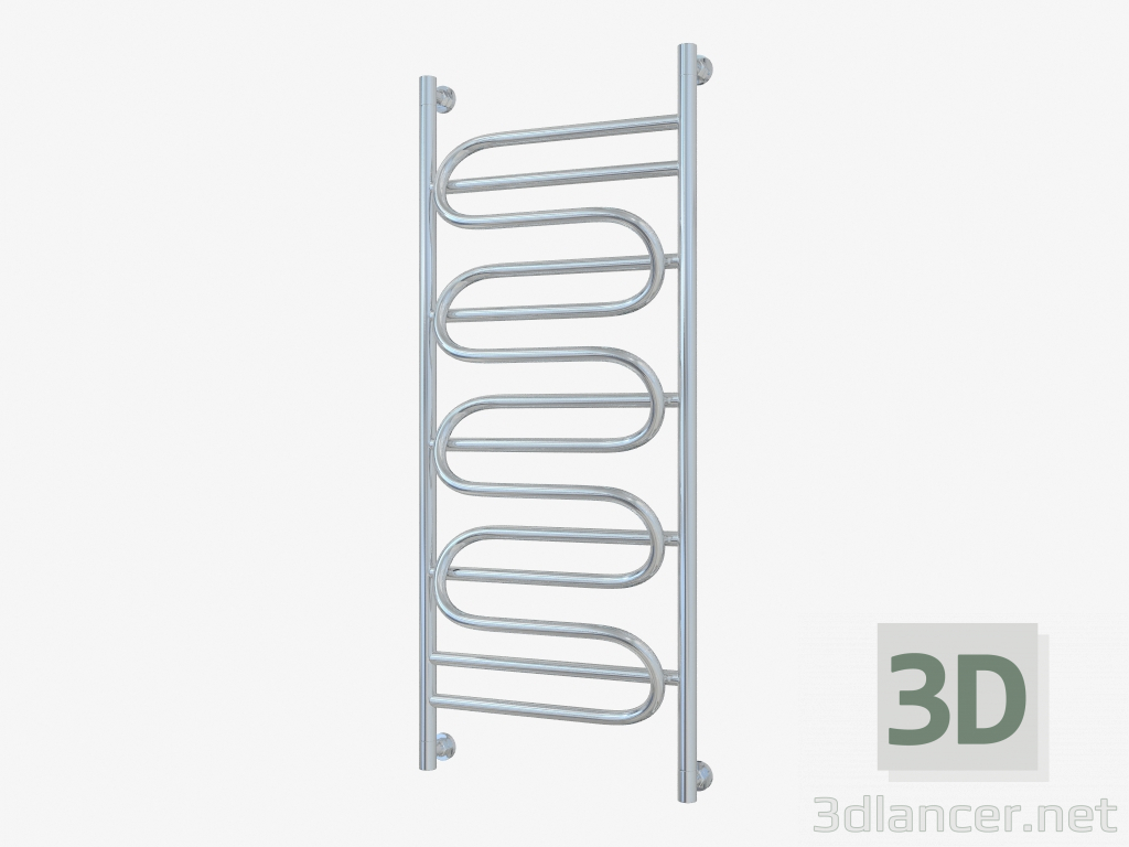 modèle 3D Illusion de radiateur + (1200x500) - preview