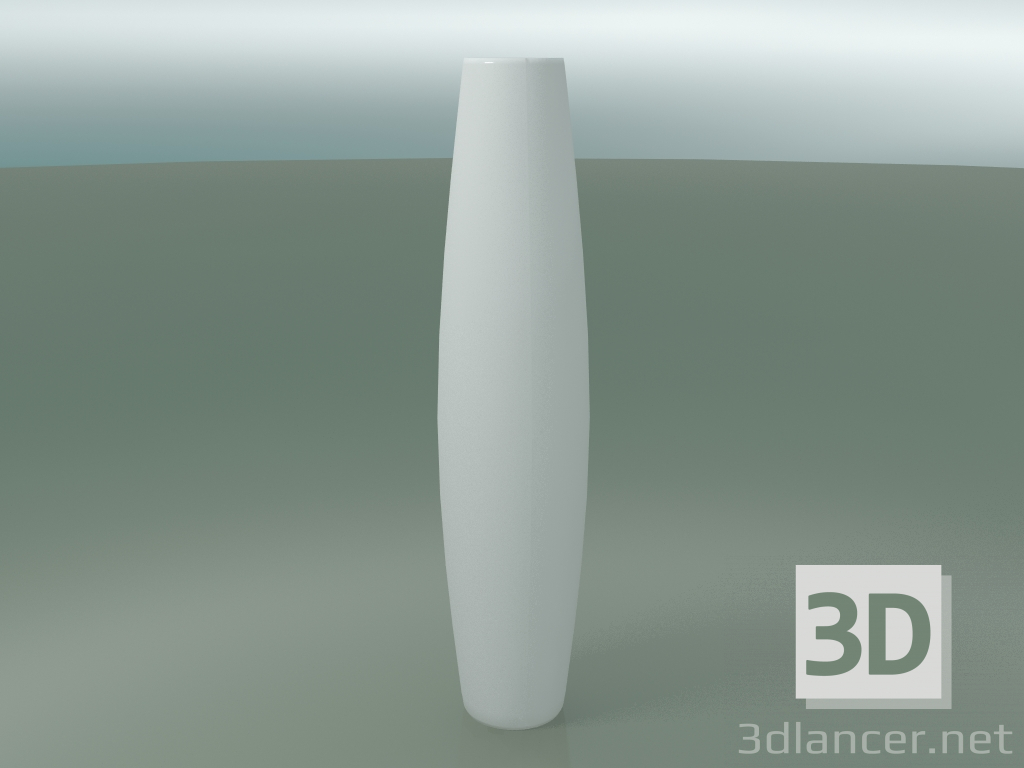 3 डी मॉडल फूलदान की बोतल बड़ी (सफेद) - पूर्वावलोकन