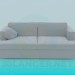 3D Modell Sofa - Vorschau