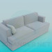 3D Modell Sofa - Vorschau