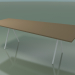 3d model Trapezoidal table 5412 (H 74 - 120-80x240 cm, laminate Fenix F05, V12) - preview