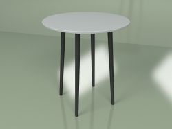 Маленький обеденный стол Спутник 70 см (светло-серый)