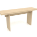 3d model Console table KT 13 (1600x450x750, wood white) - preview