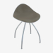 3d model Chair (white taupe h46) - preview