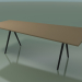 modèle 3D Table trapézoïdale 5412 (H 74 - 120-80x240 cm, stratifié Fenix F05, V44) - preview
