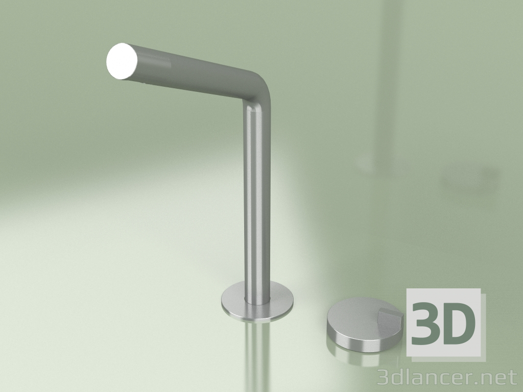 modèle 3D Mitigeur hydro-progressif 2 trous avec bec orientable (18 32, AS) - preview