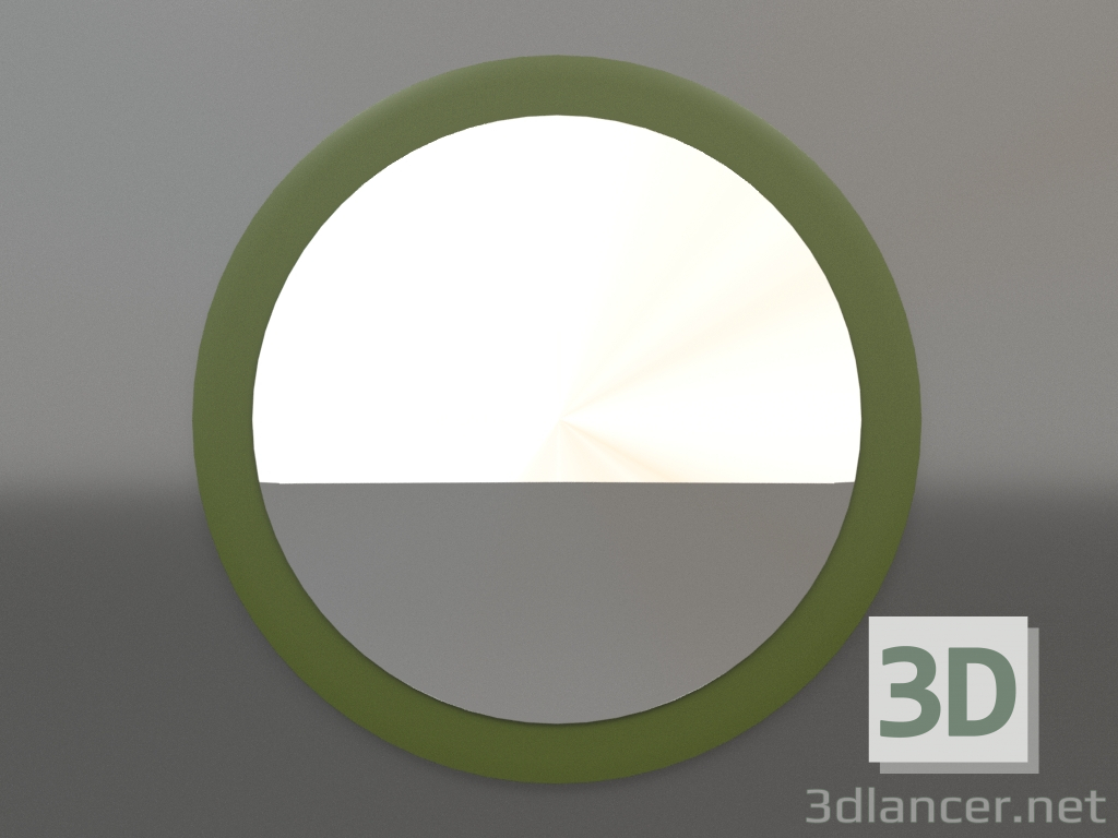 3D Modell Spiegel ZL 25 (D=900, grün) - Vorschau