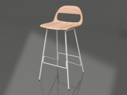 Bar stool Leina (White)