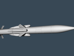 Rocket 3M9 SAM "Buk" in scale 1:35
