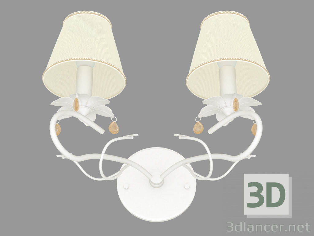 modello 3D Sconce Leggerezza (1198-2W) - anteprima