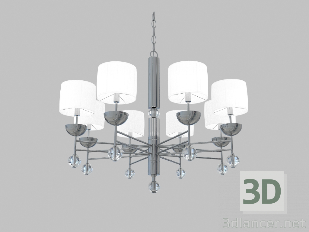 3d model Araña de luces (32008С) - vista previa