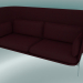 modèle 3D Sofa Sofa (LN7, 90x232 H 115cm, Pieds Chromés, Sunniva 2 662) - preview