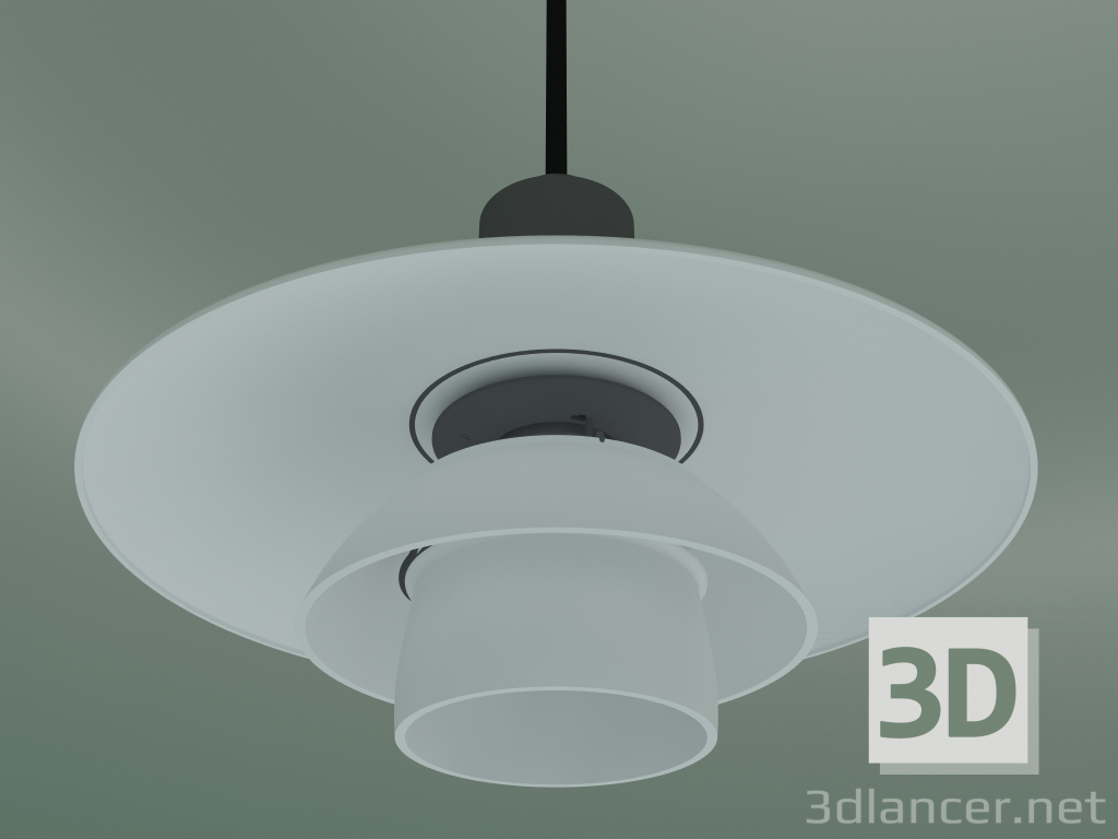 3d model Pendant lamp PH 2/1 (20W E14 CLII GLASS) - preview
