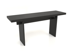 Table console KT 13 (1600x450x750, bois noir)