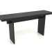 modèle 3D Table console KT 13 (1600x450x750, bois noir) - preview