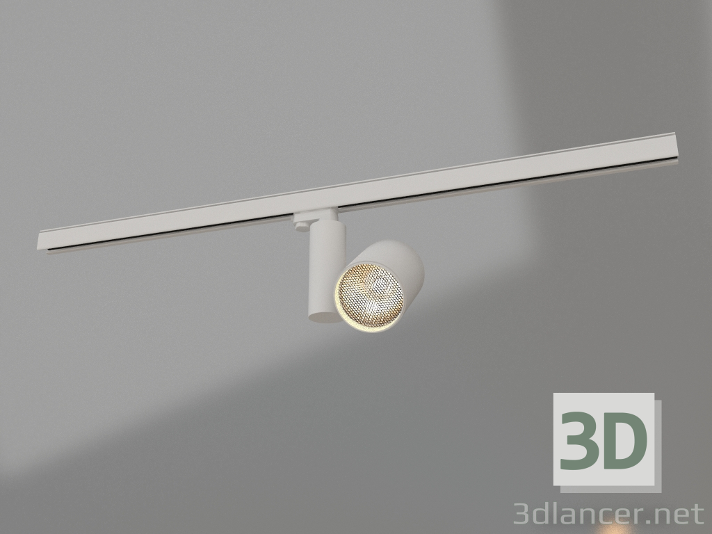 3D Modell Lampe LGD-SHOP-4TR-R100-40W Warm3000 (WH, 24 Grad) - Vorschau