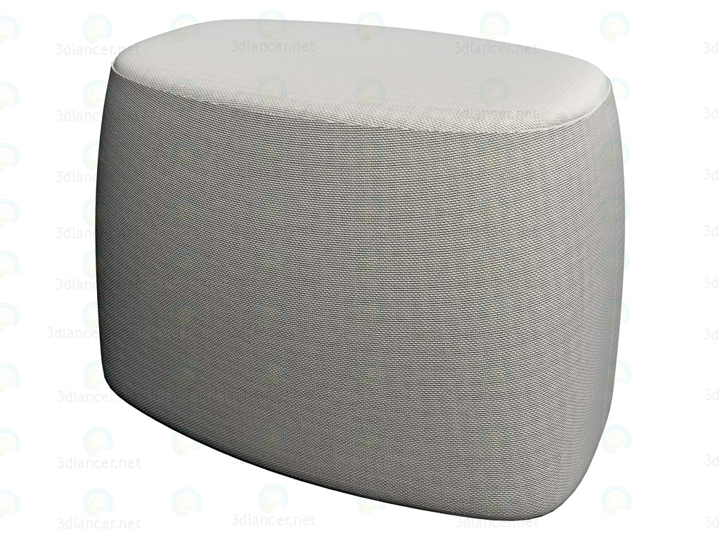 modèle 3D Pouf F58P - preview