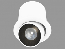 Empotrada LED giratoria luminaria (DL18431 11WW-R White Dim)