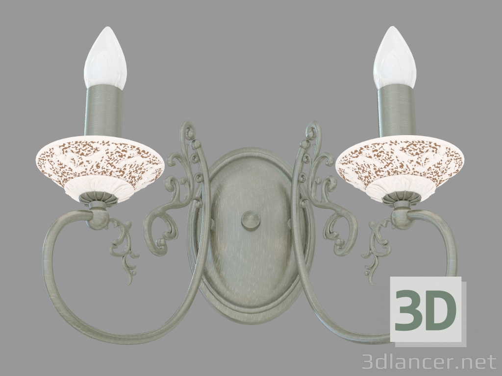 modèle 3D Sconce Angelo (1210-2W) - preview