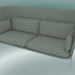 3 डी मॉडल सोफा सोफा (LN7, 90x232 H 115cm, क्रोमेड पैर, सुन्निवा 2 717) - पूर्वावलोकन