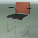 3d model Stackable chair with armrests 6603 (polypropylene Rust co second color, CRO) - preview