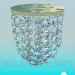 3d model A small lamp decorated with transparent glass beads - preview