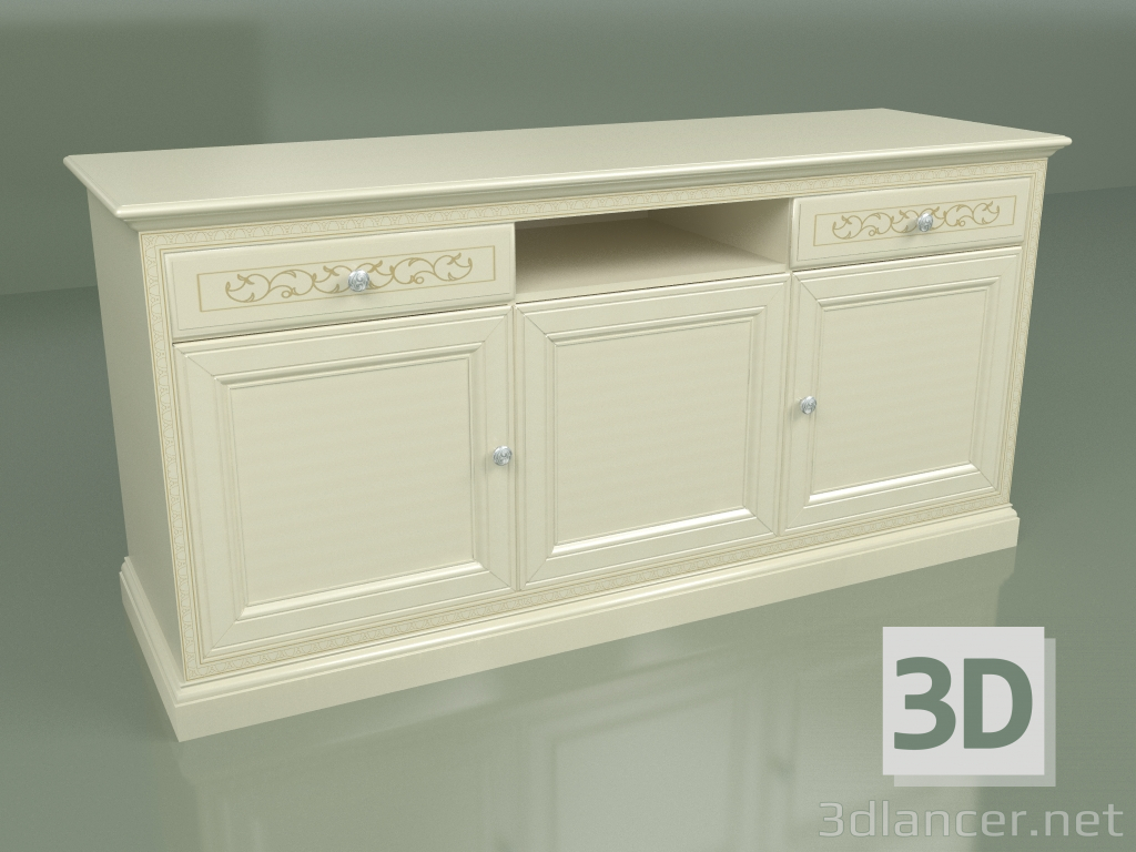 3d model Cabinet 3 doors VN 235 - preview