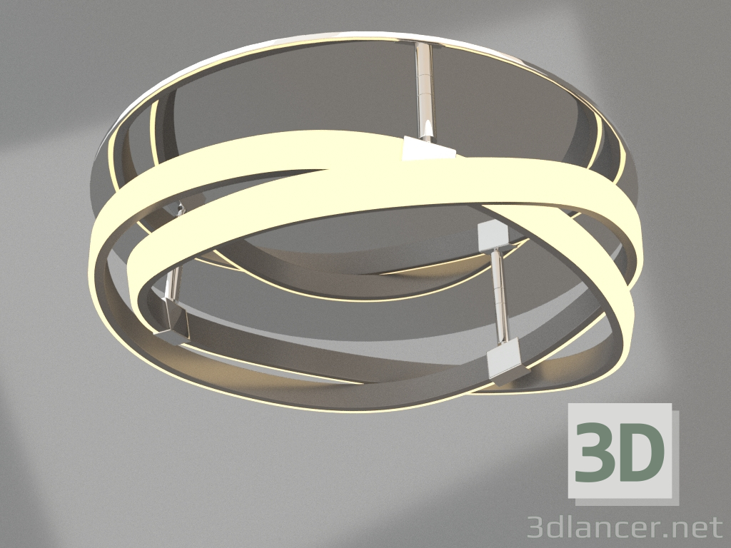 3d model Ceiling chandelier (5382) - preview