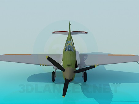 3d model Light aircraft - preview 3d model Light aircraft - preview