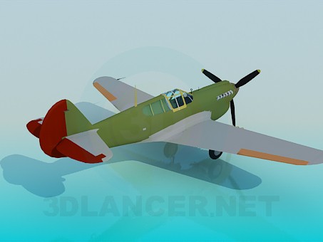 3d model Light aircraft - preview 3d model Light aircraft - preview
