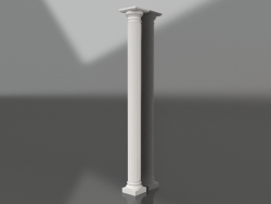 Columna de yeso KK 003 (D=200mm, H=2754mm)