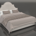 3d модель Дизайнерське ліжко м'яке Cheresse – превью
