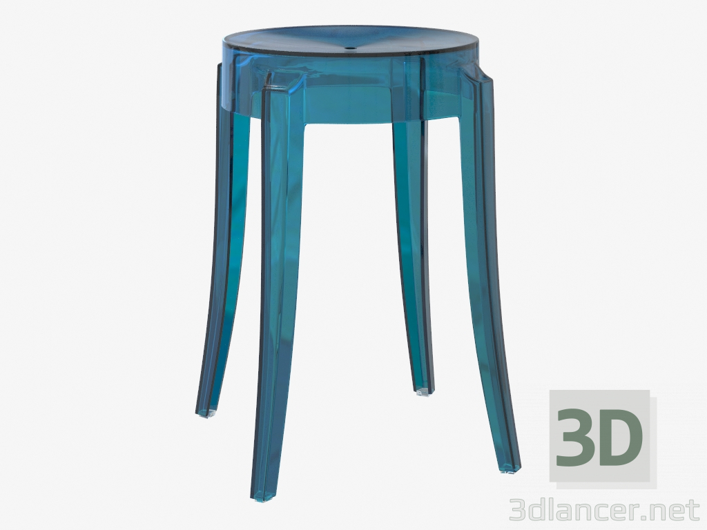 modèle 3D Tabouret Charles Ghost - preview