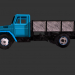 3d Modern low poly truck model buy - render