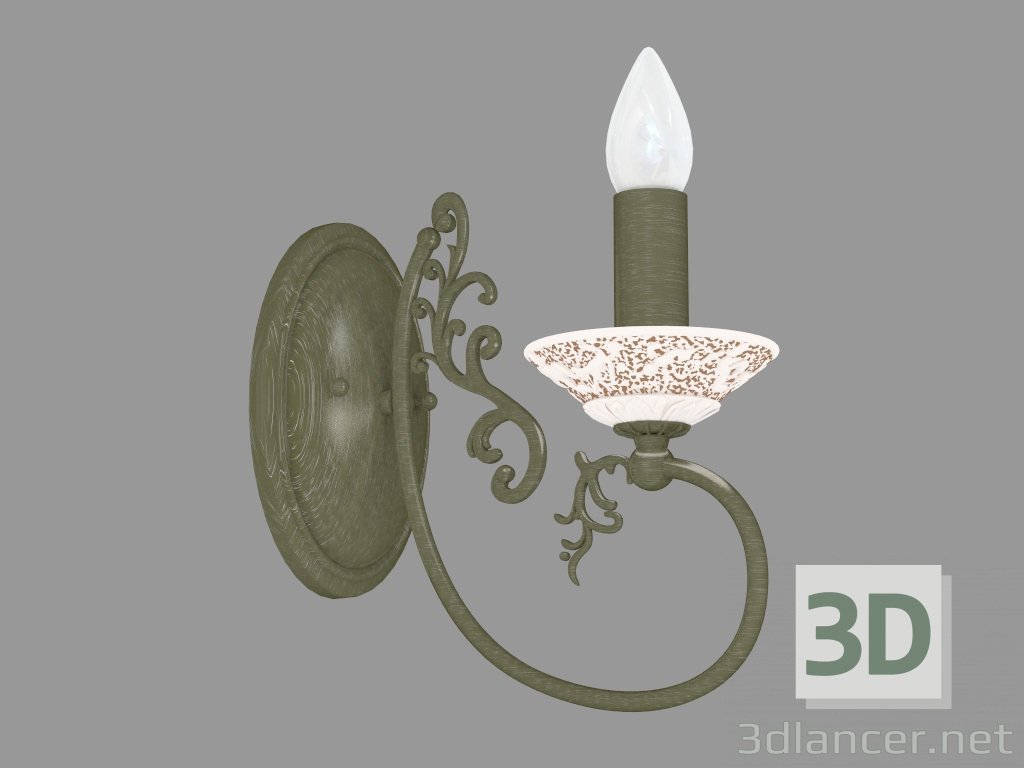 3D modeli Duvar lambası Angelo (1210-1W) - önizleme