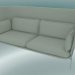 3 डी मॉडल सोफा सोफा (LN7, 90x232 H 115cm, क्रोमेड पैर, Sunniva 2 811) - पूर्वावलोकन