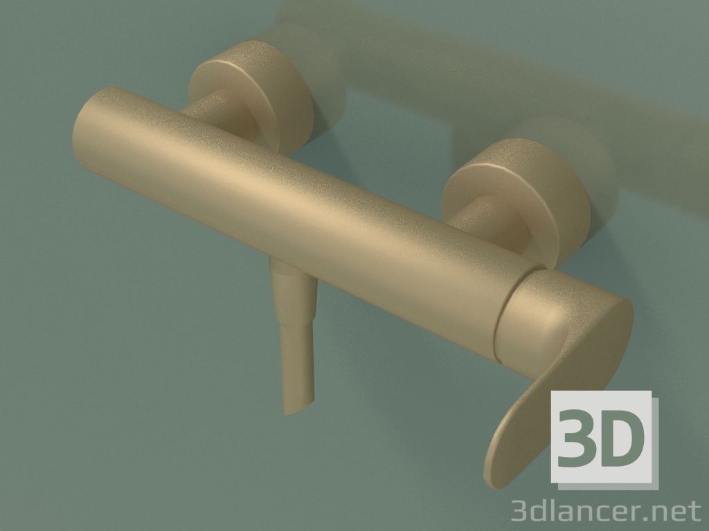 3d model Single lever shower mixer for exposed installation (34620140) - preview