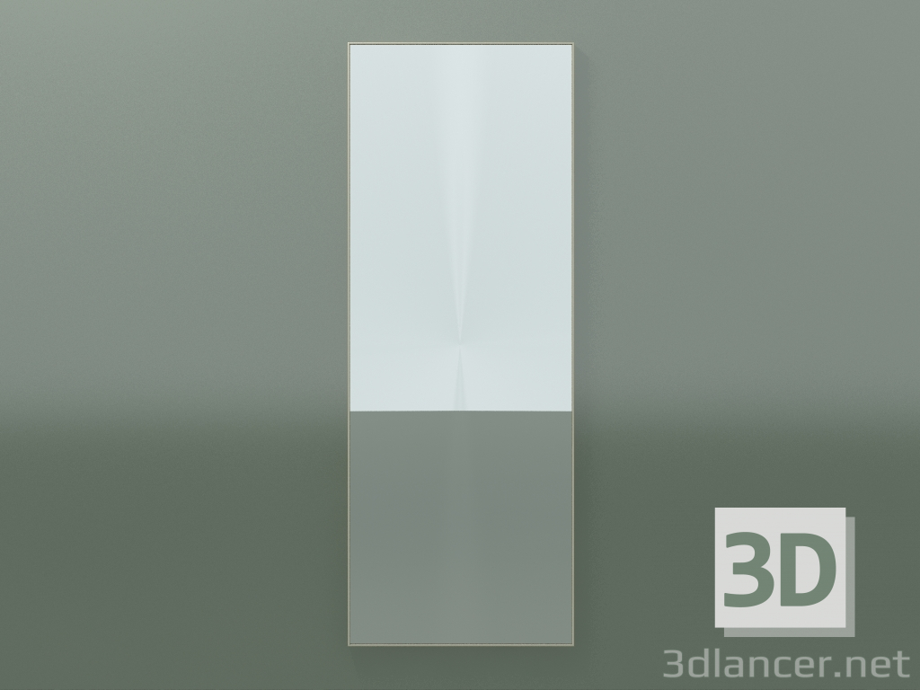 modello 3D Specchio Rettangolo (8ATCH0001, Bone C39, Н 192, L 72 cm) - anteprima