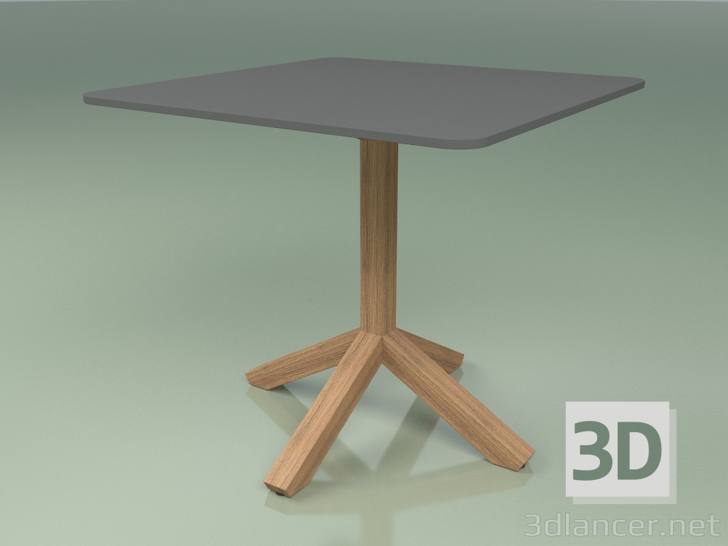 3D Modell Tabelle 001 (HPL Grau) - Vorschau