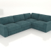 3d model PALERMO corner sofa (upholstery option 2) - preview