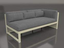 Modular sofa, section 1 right (Gold)