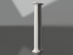 Gypsum column KK 004 (D=200-240mm, H=2800mm)