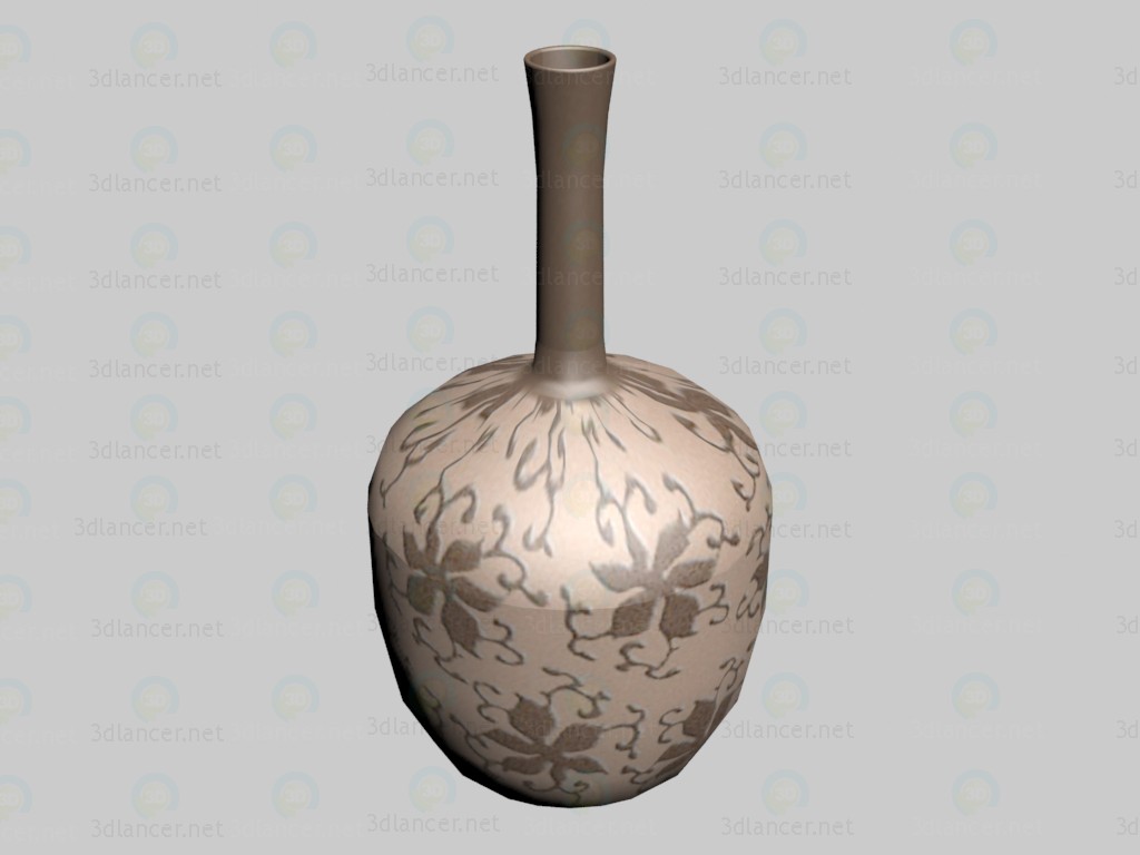 Modelo 3d Vaso Toskania (pequeno) - preview