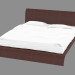 3D modeli Çift kişilik yatak (jsb1020) - önizleme