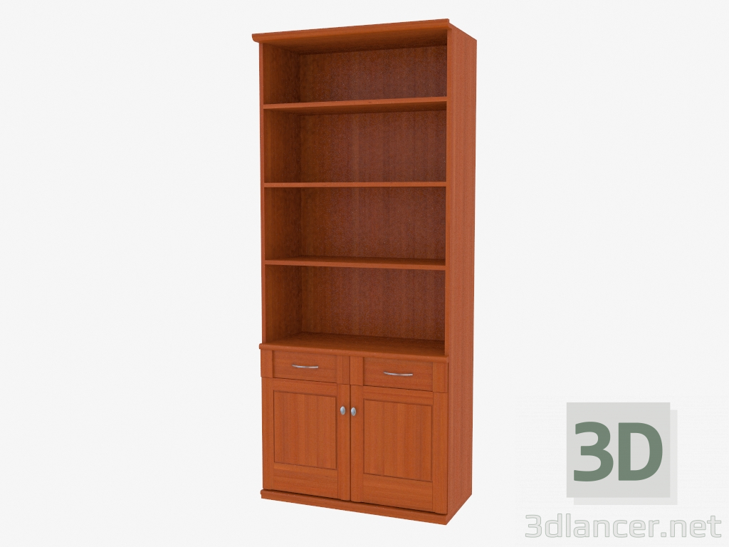 3d model Bookcase (9701-22) - preview
