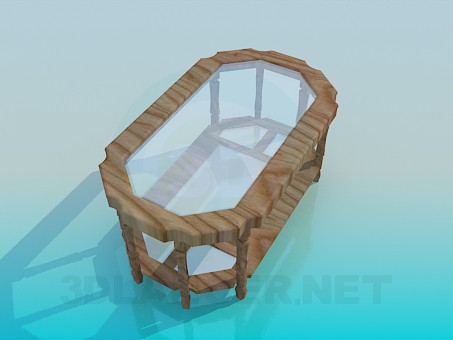 3d model Coffee table - preview 3d model Coffee table - preview