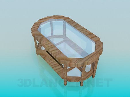3d model Coffee table - preview 3d model Coffee table - preview